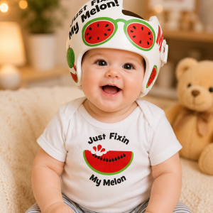 Just Fixin My Melon 2 cranial band stickers
